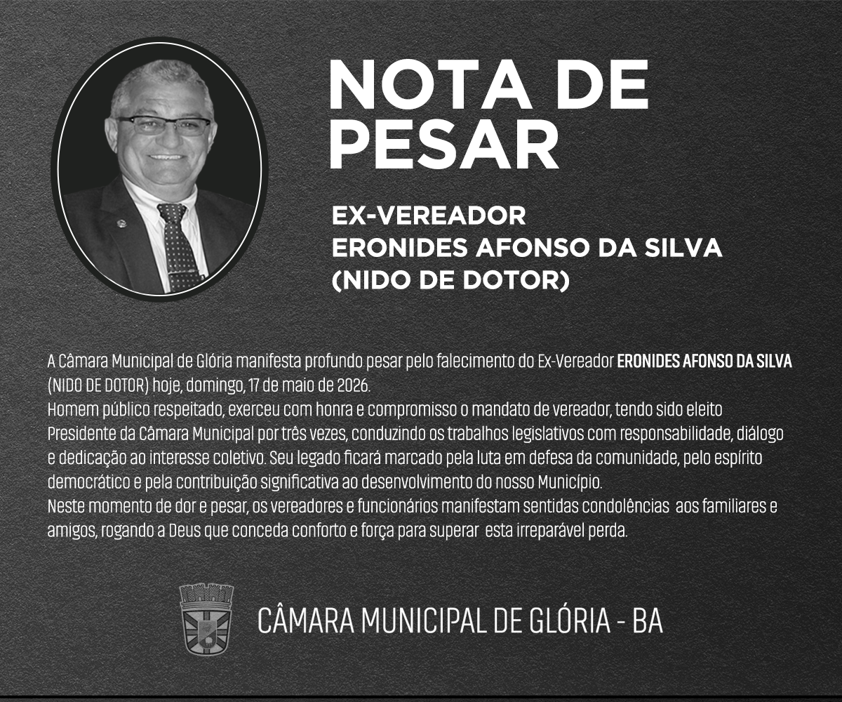 NOTA DE PESAR - NIDO DE DOTOR