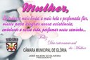 Câmara Municipal de Glória parabeniza funcionárias pelo dia das mulheres.