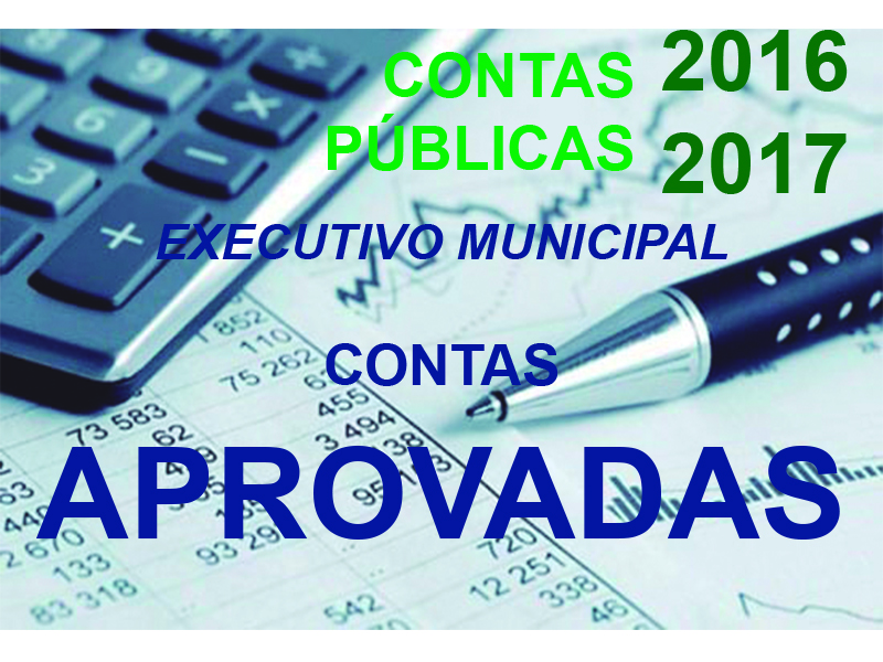 VEREADORES APROVAM CONTAS DO EXECUTIVO 2016 E 2017