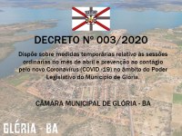 DECRETO LEGISLATIVO Nº 003/2020