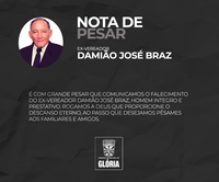 NOTA DE PESAR - EX-VEREADOR DAMIÃO